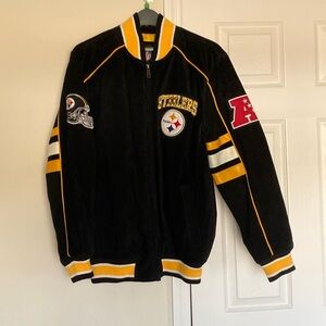 Pittsburgh Steelers suede NFL jacket